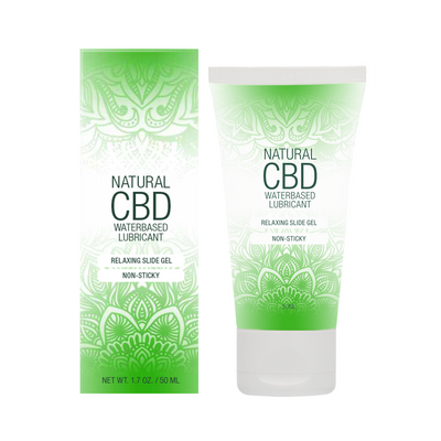 Natural CBD - Water Based Lubricant - 2 fl oz / 50 ml