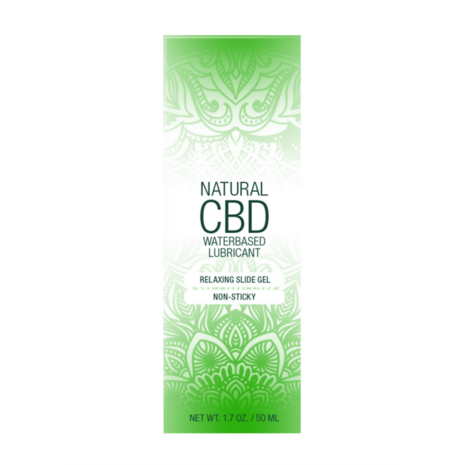 Natural CBD - Water Based Lubricant - 2 fl oz / 50 ml