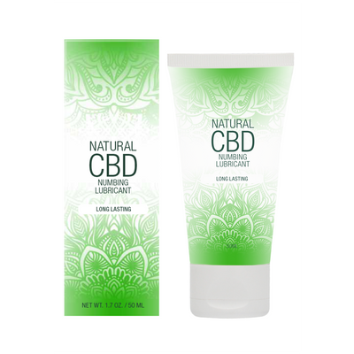 Natural CBD - Numbing Lubricant - 2 fl oz / 50 ml