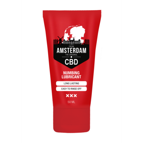 Original CBD from Amsterdam - Numbing Lubricant - 2 fl oz / 50 ml