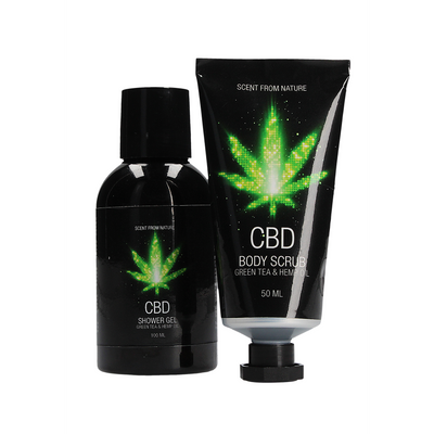 CBD Travel Set Green Tea Hemp Oil