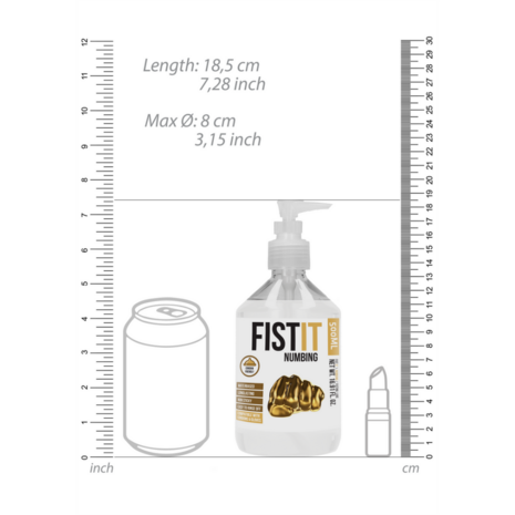 Numbing Lubricant - 17 fl oz / 500 ml