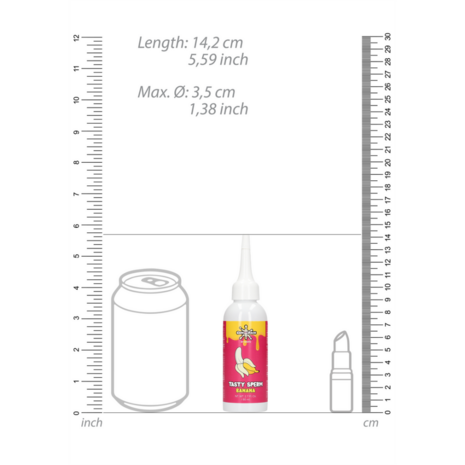 Banaan Tasty Sperm - 3 fl oz / 80 ml