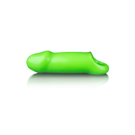 Smooth Thick Stretchy Penis Sheath - Glow in the Dark