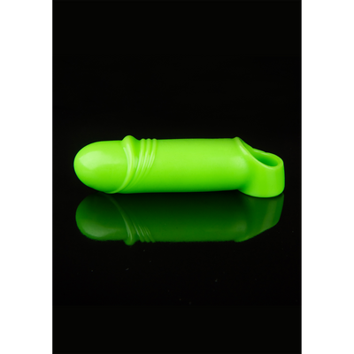 Smooth Thick Stretchy Penis Sheath - Glow in the Dark