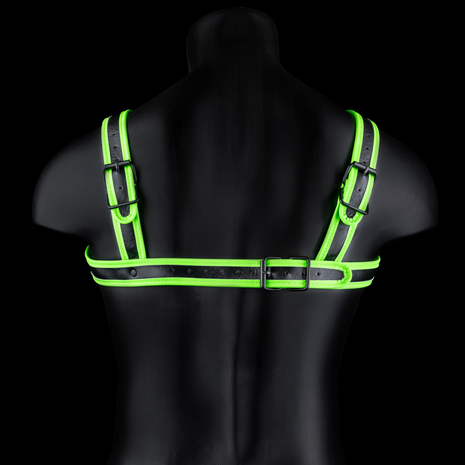 Buckle Harness - Glow in the Dark - S/M