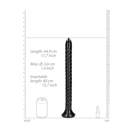 Swirled Anal Snake - 16''/ 40 cm