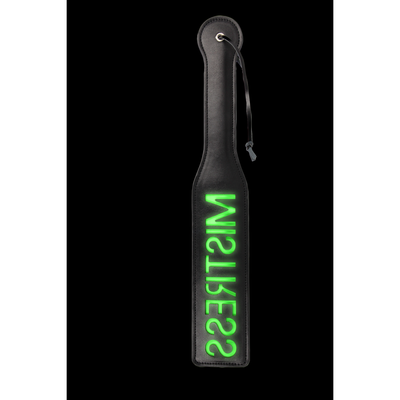 Mistress Paddle - Glow in the Dark - Neon Green