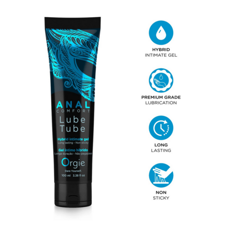 Lube Tube Anal Confort - Anale Glijmiddel - 3 fl oz / 100 ml