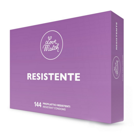 Resistente - Strong Condoms - 144 Pieces