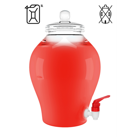 Lubricant Waterbased - Strawberry - 1.3 gal / 5 l