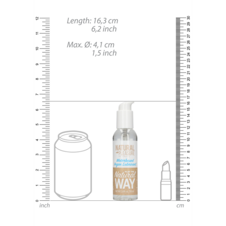 Vegan Waterbased Glijmiddel - 5 fl oz / 150 ml