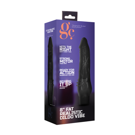 Dikke Realistische Dildo Vibrator - 8 / 20 cm