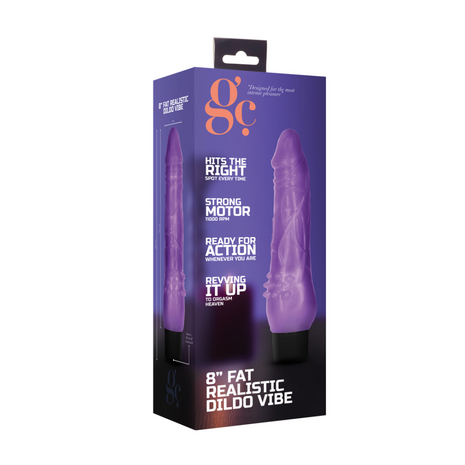 Dikke Realistische Dildo Vibrator - 8 / 20 cm