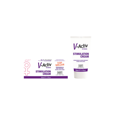 V-Activ - Stimulation Cream for Women - 2 fl oz / 50 ml