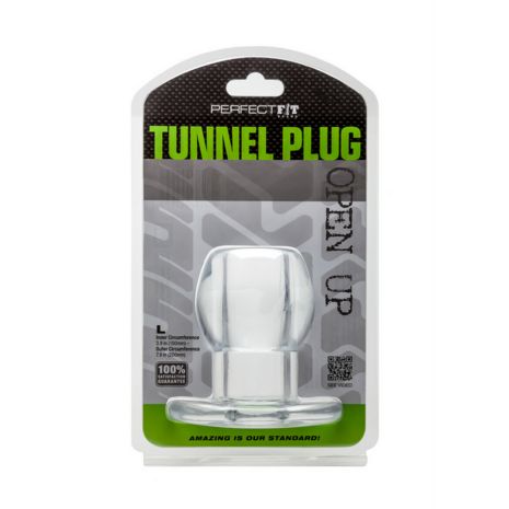 Tunnel Plug - Hollow Butt Plug - L