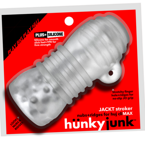 Jackt - Nubby Ribbed Stroker - Clear Ice