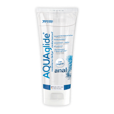 AQUAglide Neutral - Waterbased Anal Lubricant - 3 fl oz / 100 ml