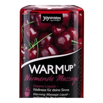 WARMup - Flavored Warming Lubricant - Cherry - 5 fl oz / 150 ml