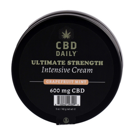 CBD Daily Ultimate Strength Intensive Cream - Grapefruit Mint - 5 oz / 142 g