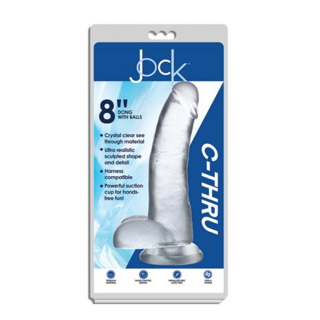 Dildo met Ballen - 8 / 20,5 cm