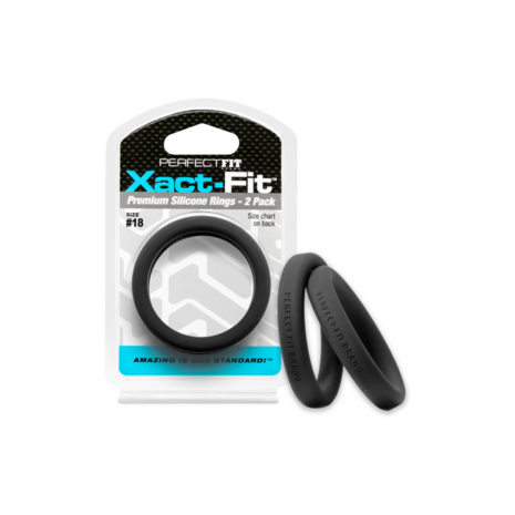 #18 Xact-Fit - Cockring 2-Pack