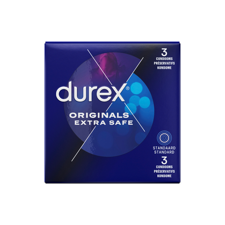 Originals Extra Safe - Condoms - 3 Pieces