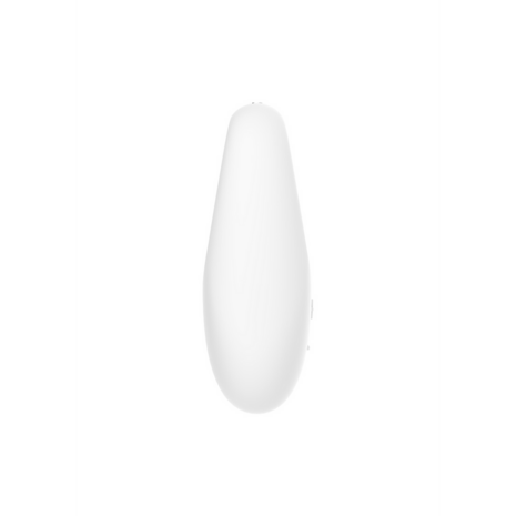 White Temptation - Lay-On Vibrator - White/Brass