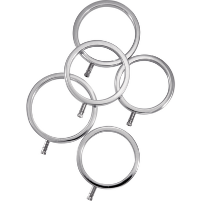 Solid Metal Cockring Set