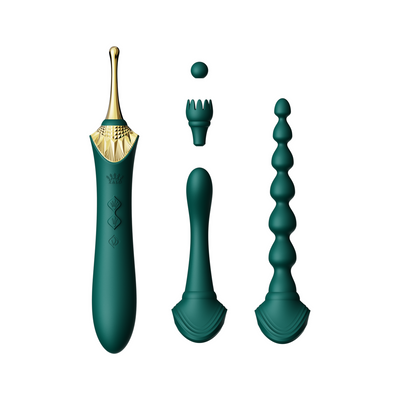 Bess 2 - Clitorale Vibrator - Turquoise Groen