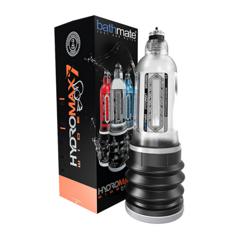 HydroMax7 Wide Boy - Penis Pump - Clear