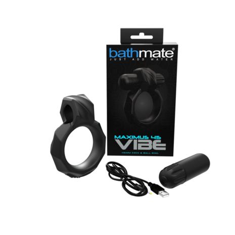 Vibe - Maximus 45 - Vibrating Ballstrap and Cockring - 1.77 / 4,5 cm