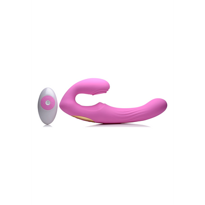 U-Pulse - Silicone Pulsating and Vibrating Strapless Strap-On