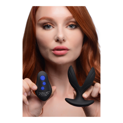 Electro-Spread - Vibrating and E-Stim Silicone Butt Plug