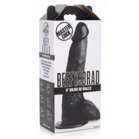 Beefy Brad - Dildo with Balls - 9 / 23 cm