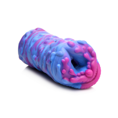 Cyclone - Silicone Alien Vagina Stroker - Purple