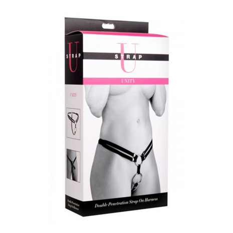 Unity - Double Penetration Strap-On Harness Unity - Dubbelpenetratie Strap-On Harnas