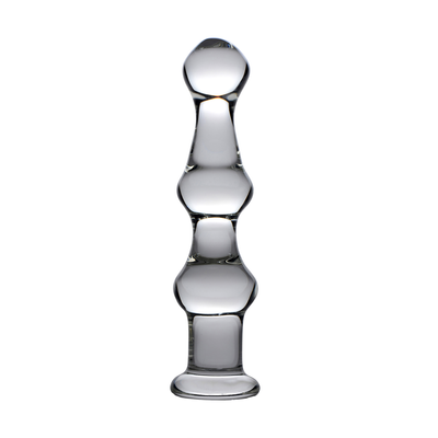 Mammoth - Glass Dildo with 3 Bumps