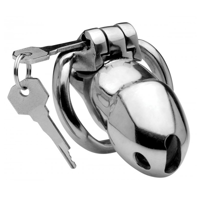 Rikers 24-7 - RVS Locking Chastity Cage