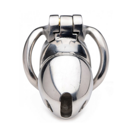 Rikers 24-7 - RVS Locking Chastity Cage