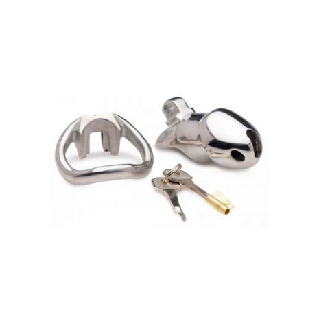 Rikers 24-7 - RVS Locking Chastity Cage