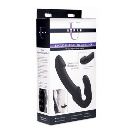 SU Evoke Super Charged - Vibrating Strapless Dildo