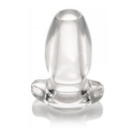 PeepHole - Transparent Hollow Anal Plug - Small