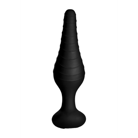 Silicone Vibrating Anal Plug with Remote Control