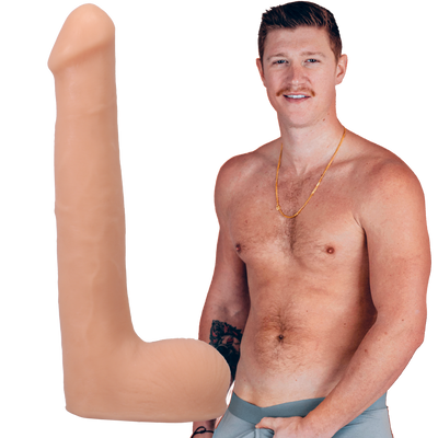 Oliver Flynn - Realistic ULTRASKYN Dildo - 10 / 25 cm - Vanilla