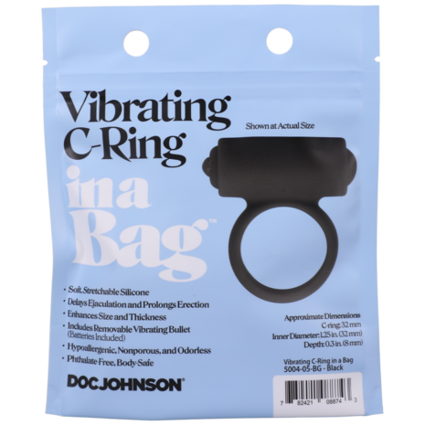 Vibrating C-Ring - Black