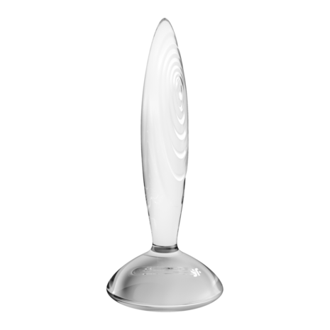 Sparkling Crystal - Glass Dildo - Transparent