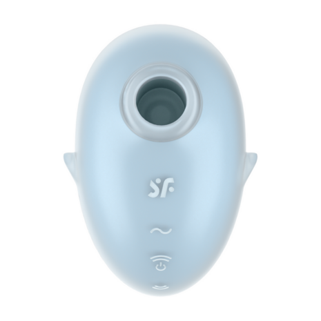 Cutie Ghost - Air Pulse Vibrator - Blauw