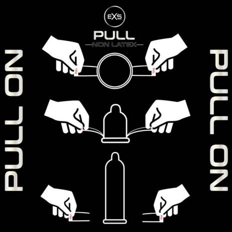 EXS Pull - Non-Latex Condoms - 3 Pieces