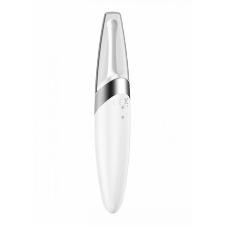 Twirling Delight - Tip Vibrator - White